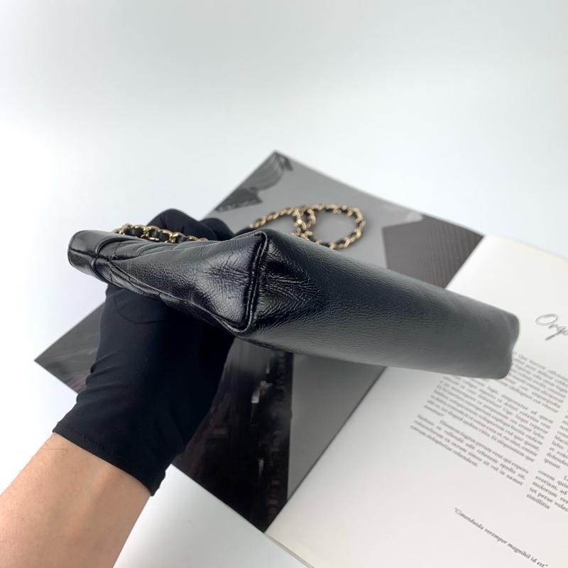 Chanel 31bag nano黑金-6