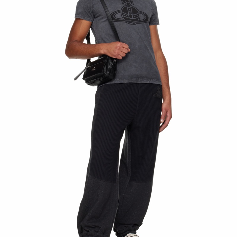 Vivienne Westwood 女士 Anna 拉鍊口袋斜挎包均碼碼19cm*5cm*13cm-3