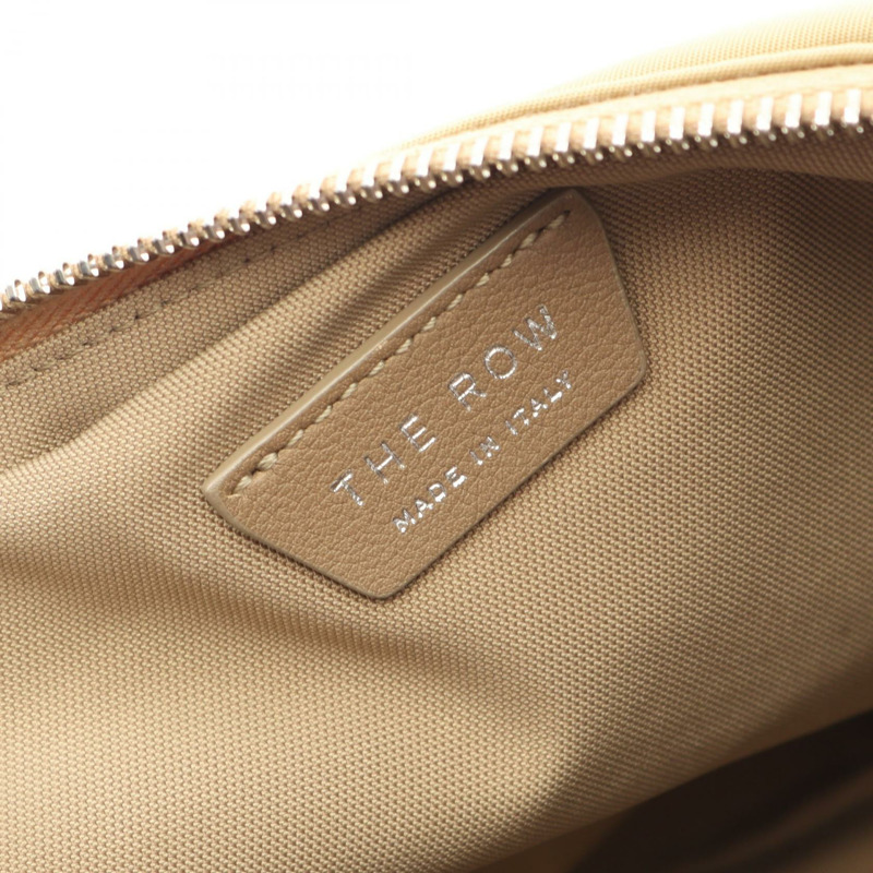 THE ROW SLOUCHY BANANA TWO 斜背包 W1304 W256 尼龍 米色 二手-3