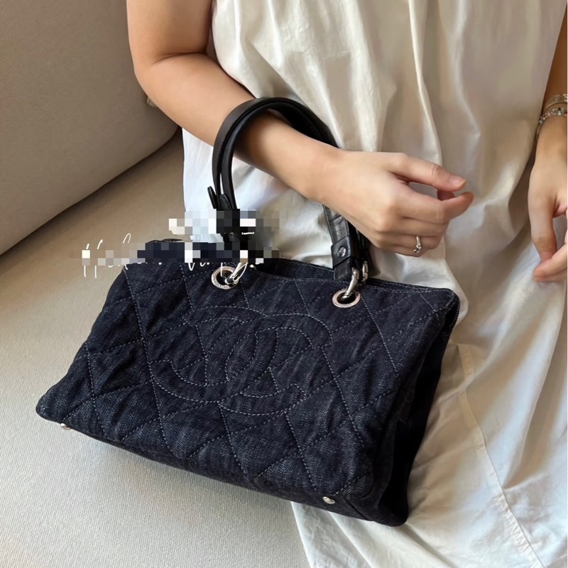 Chanel 牛仔布面托特包/GST-0