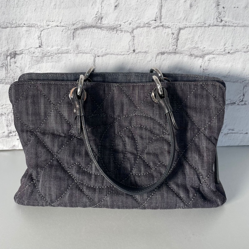 Chanel 牛仔布面托特包/GST-2