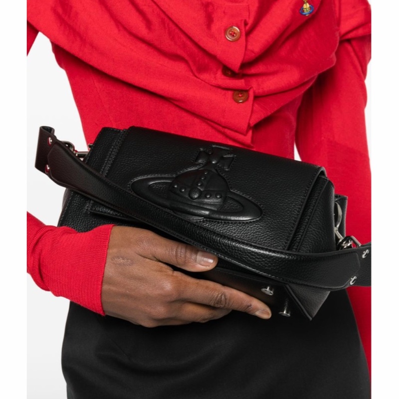 Vivienne Westwood 女士 Hazel Grain 中號單肩包均碼碼23cm*10cm*14cm-2