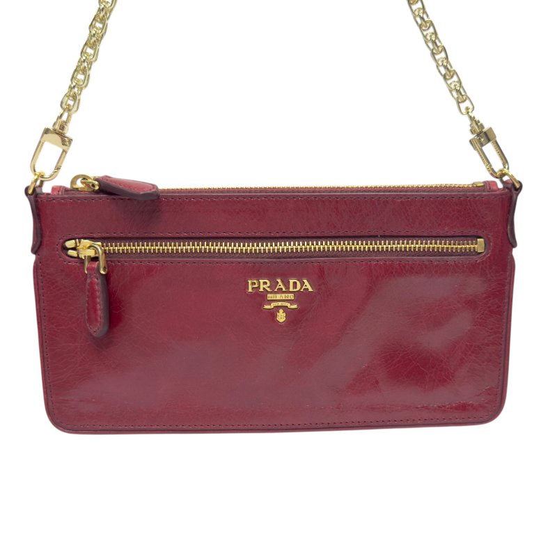 PRADA *自加鏈>送無品牌鏈帶* 2用包-4