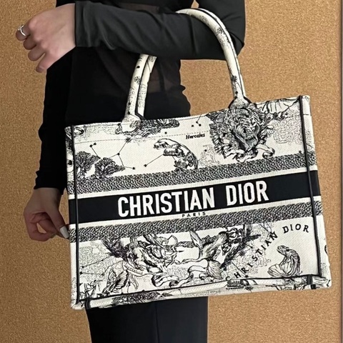 Dior tote 星座刺繡系列(中號）