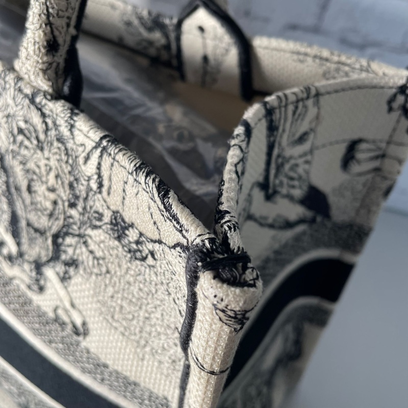 Dior book tote 星座刺繡系列(中號)-7