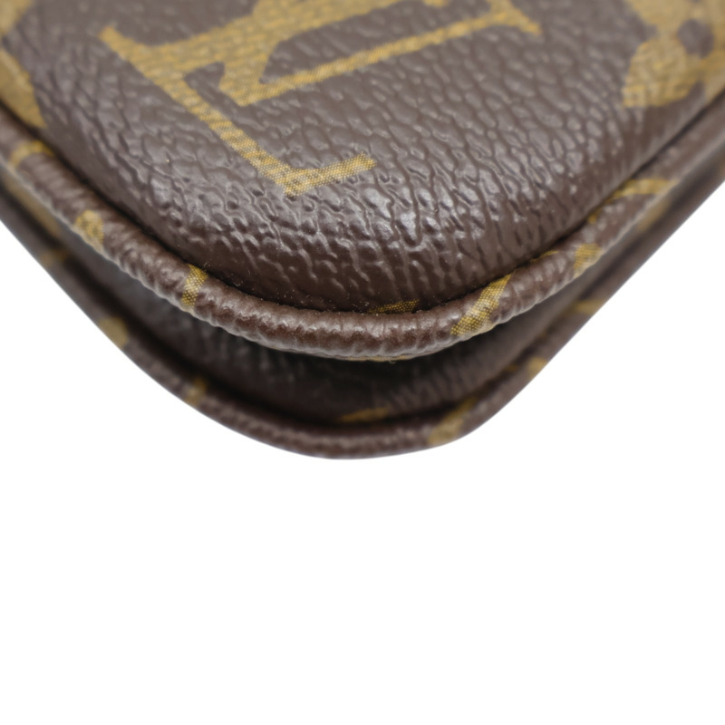 棕色 原花帆布 Vivienne 雙拉鏈 肩背包 M68486【LOUIS VUITTON LV 路易威登】 M68486-13