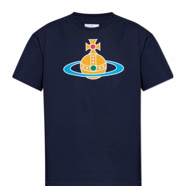 Vivienne Westwood 男士 短袖T恤S M L XL碼模特身高185CM,穿著L碼-2