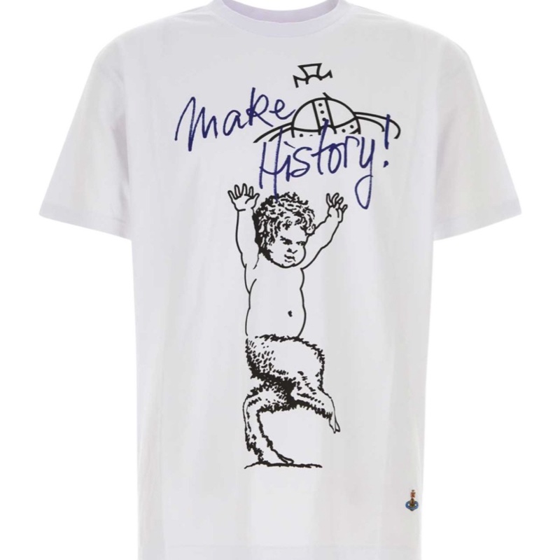Vivienne Westwood 男女同款 短袖T恤XS S M L XL碼-0