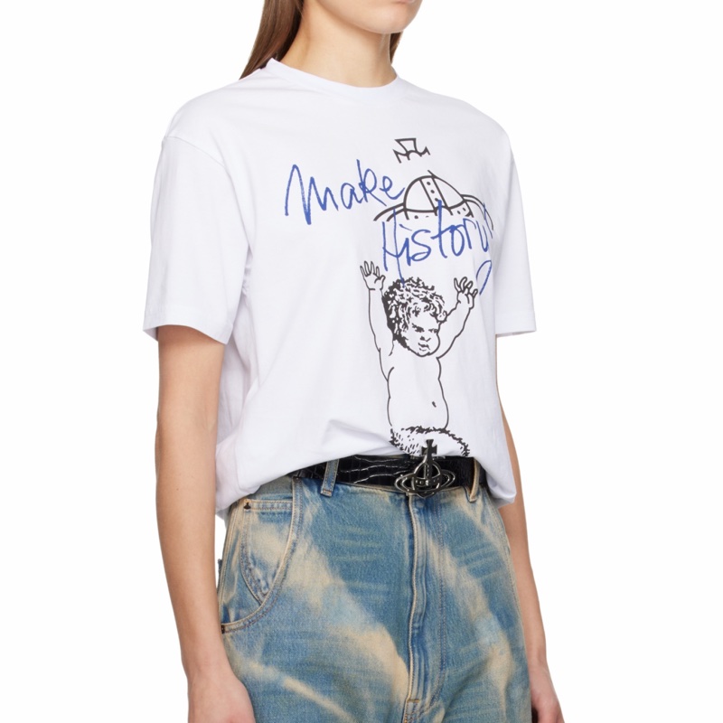 Vivienne Westwood 男女同款 短袖T恤XS S M L XL碼-3