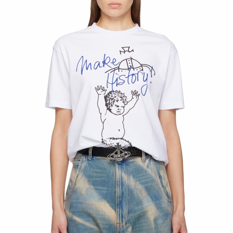 Vivienne Westwood 男女同款 短袖T恤XS S M L XL碼-5