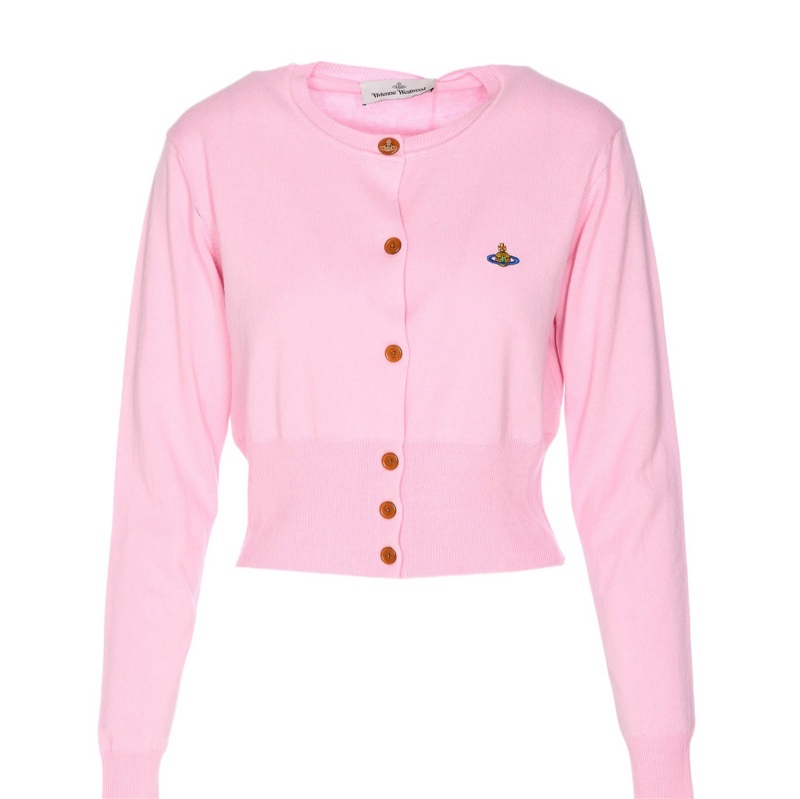 Vivienne Westwood 女士 長袖針織開衫XS S M L碼-0