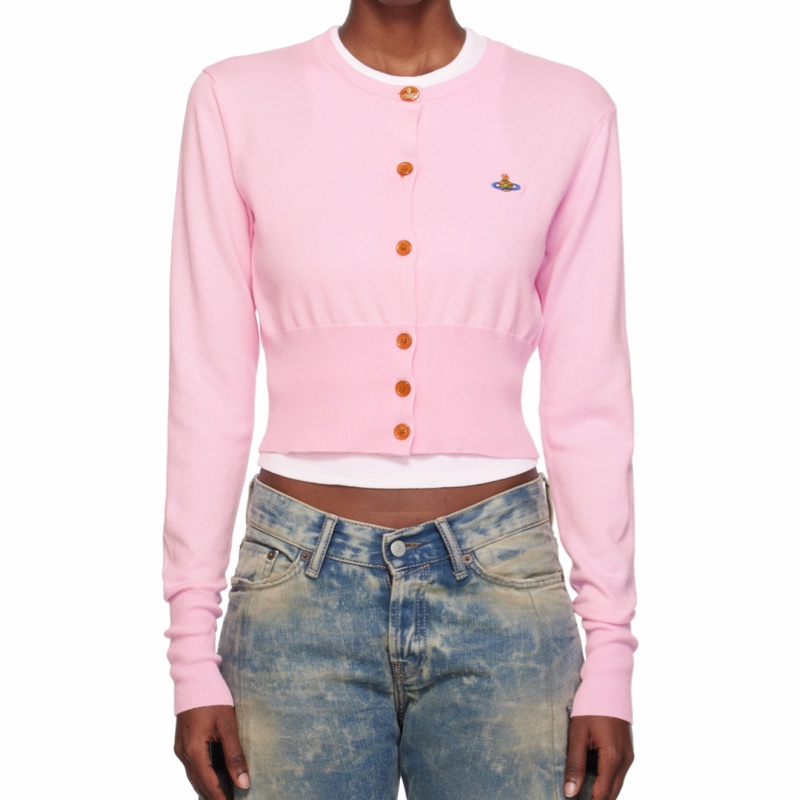 Vivienne Westwood 女士 長袖針織開衫XS S M L碼-4