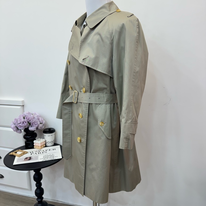 Burberry 經典風衣外套 中古 vintage-3