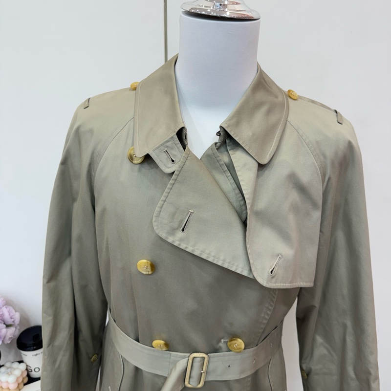 Burberry 經典風衣外套 中古 vintage-6