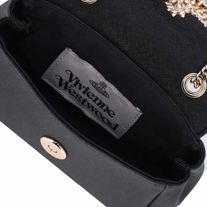 Vivienne Westwood 女士 鏈條單肩包均碼碼14cm*5cm*10.5cm-4