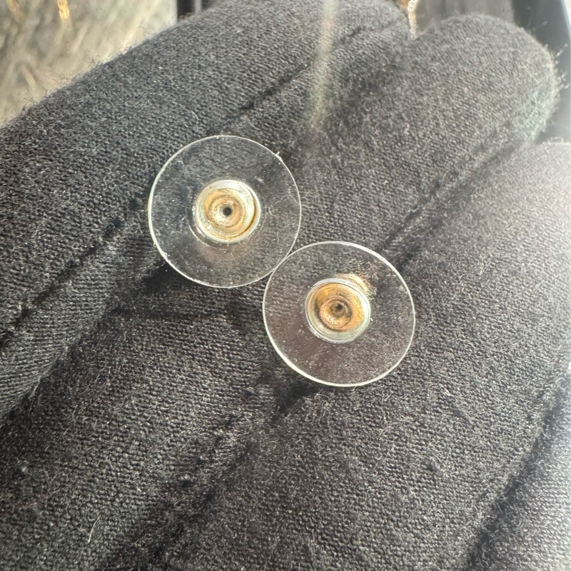 Chanel銀雙C滿鑽小C耳環 超閃亮✨-11