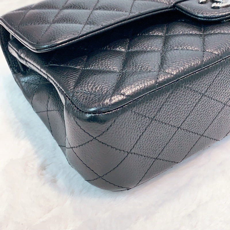 【❤️‍🔥超經典保值眨個眼就賣走咗嘅人氣款】 Chanel CF 黑銀 中號-6