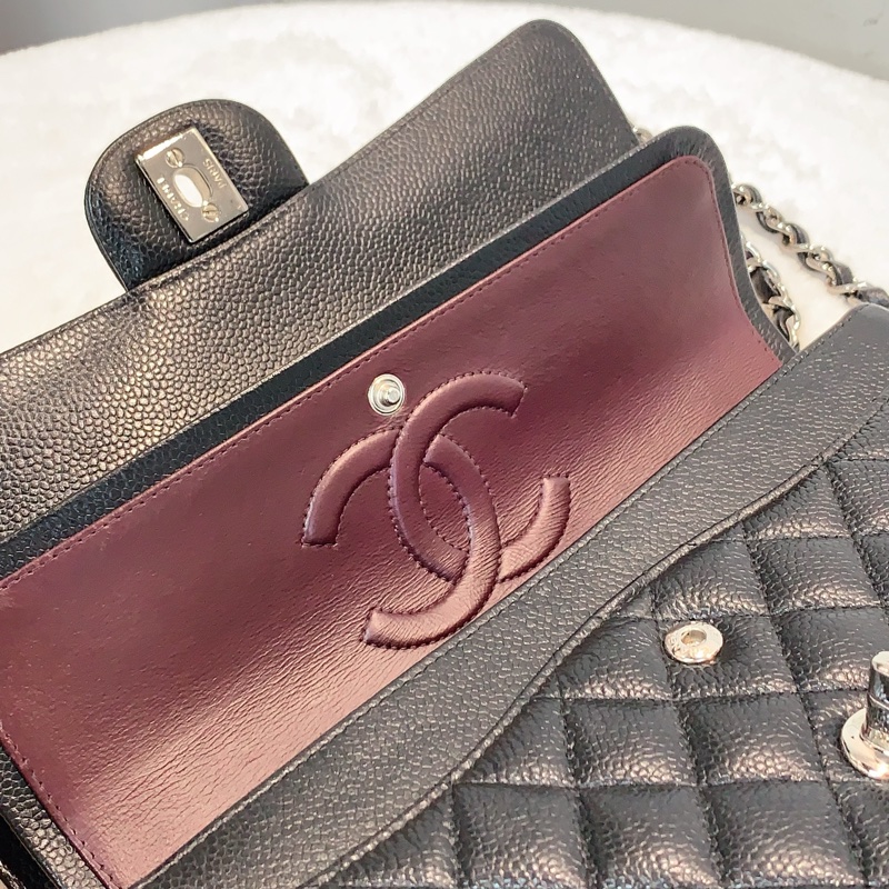 【❤️‍🔥超經典保值眨個眼就賣走咗嘅人氣款】 Chanel CF 黑銀 中號-9