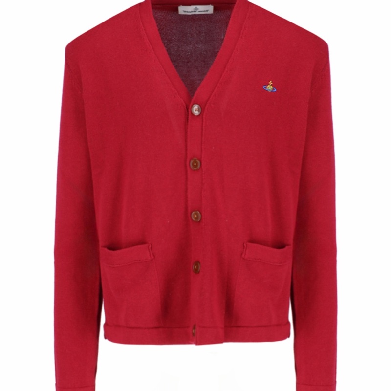 Vivienne Westwood 男士 長袖針織開衫L碼-0