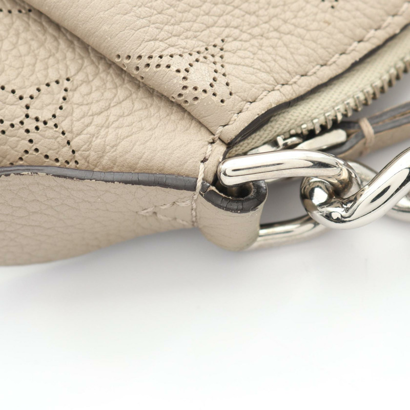 路易威登 Babylon Chain BB 兩用單肩背包 M51224 Mahina 皮革 米色-6