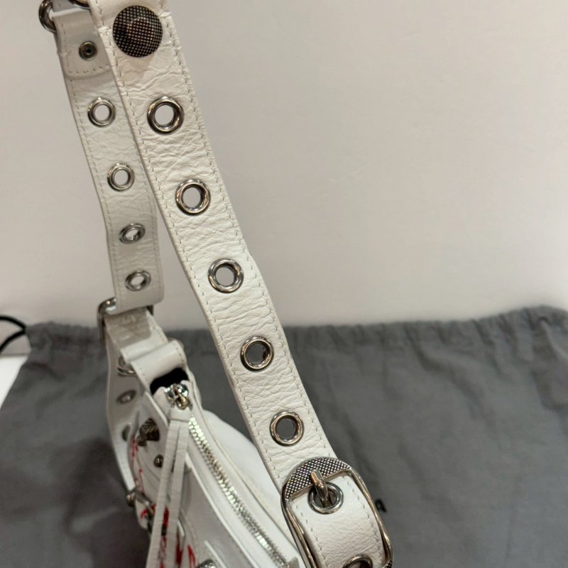 BALENCIAGA 巴黎世家 Le Cagole XS 手提包/肩背包/單肩包 塗鴉 671309 95成新-9