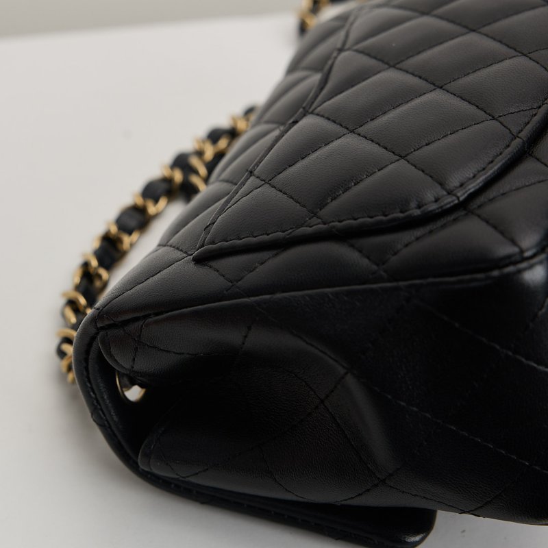 二手Chanel mini coco 17方胖/黑色 芯片款-9