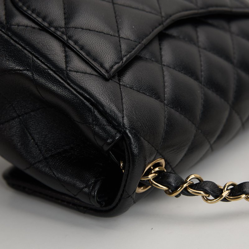 二手Chanel mini coco 17方胖/黑色 芯片款-13