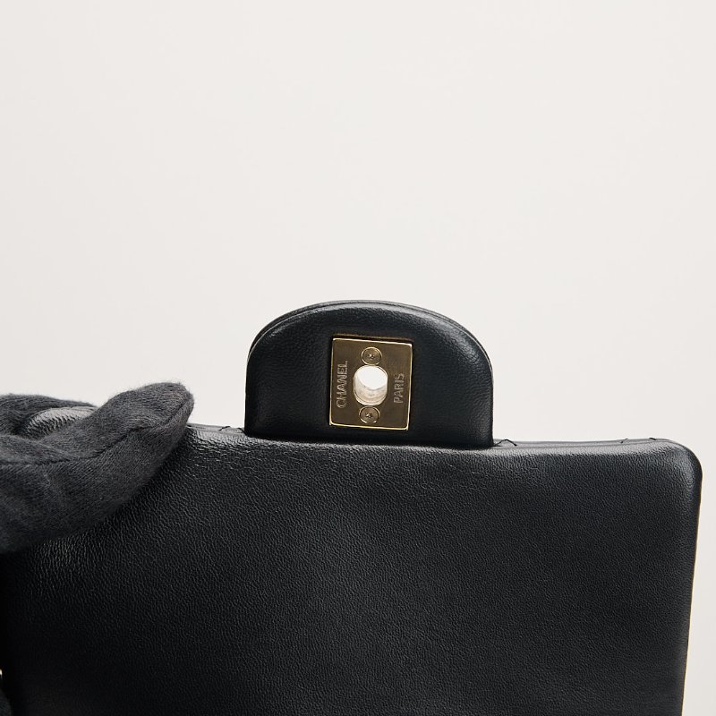 二手Chanel mini coco 17方胖/黑色 芯片款-20