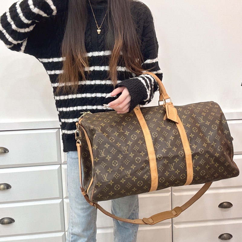 LV Keepall 50旅行袋 二手 vintage-4