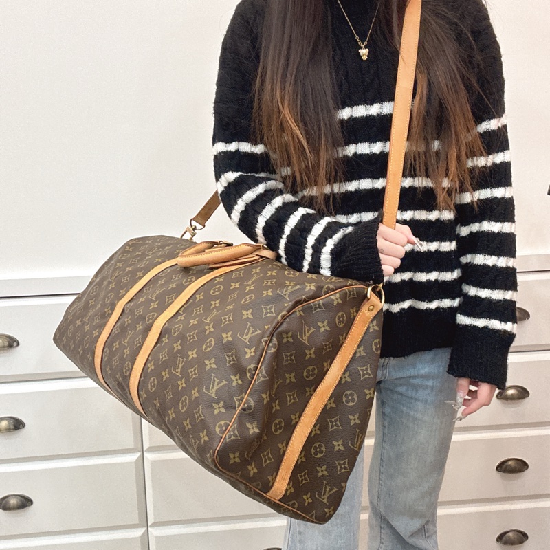 LV Keepall 50旅行袋 二手 vintage-6