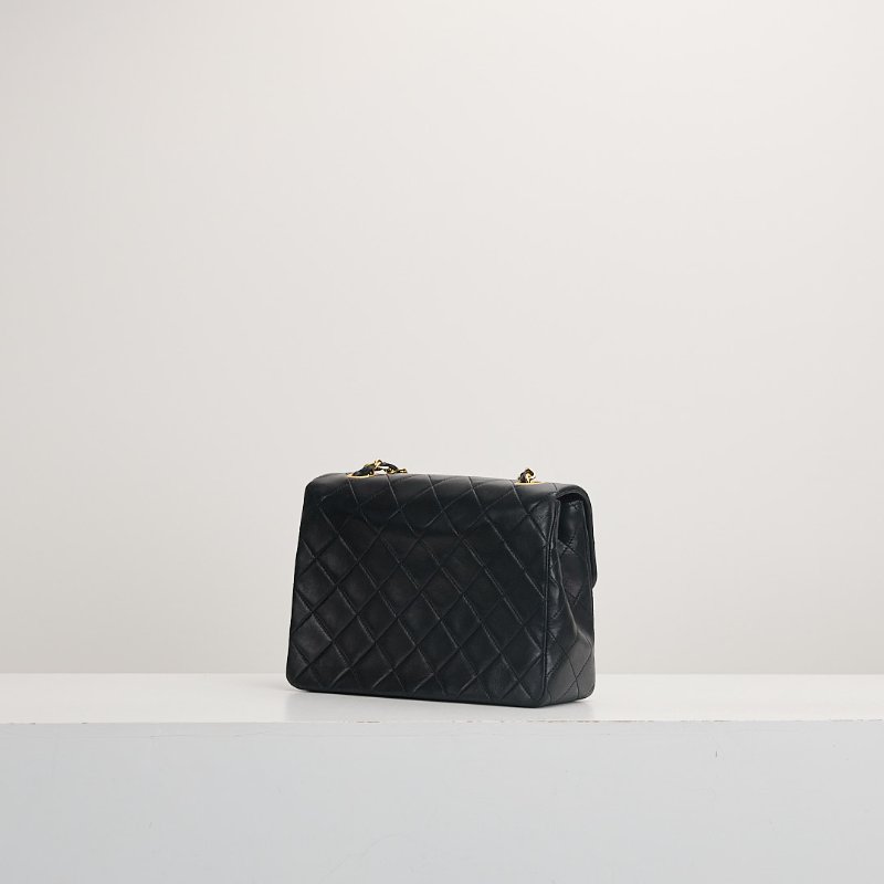 二手Chanel vintage cf20方胖子/黑金羊-2