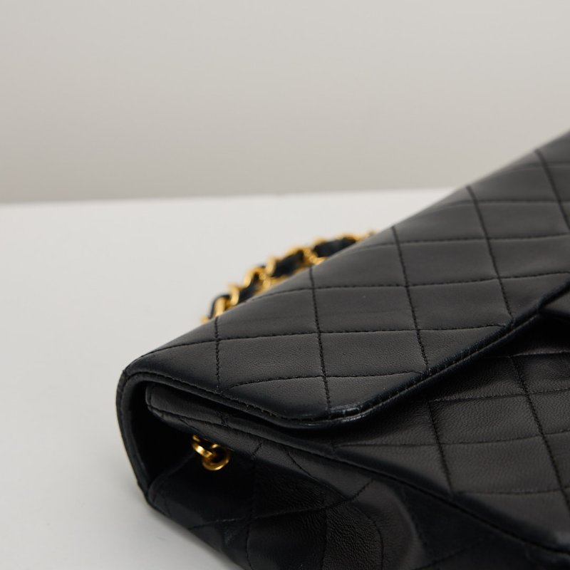 二手Chanel vintage cf20方胖子/黑金羊-6