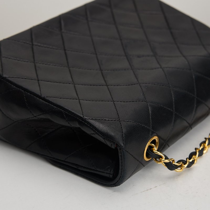 二手Chanel vintage cf20方胖子/黑金羊-12