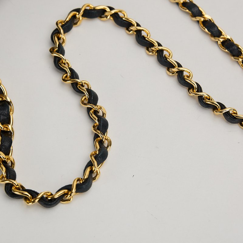 二手Chanel vintage cf20方胖子/黑金羊-16