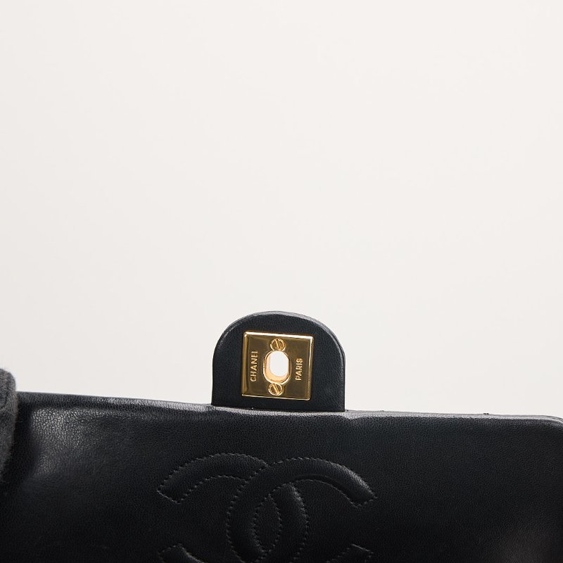 二手Chanel vintage cf20方胖子/黑金羊-18