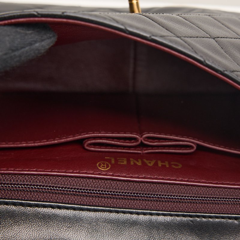 二手Chanel vintage cf20方胖子/黑金羊-20