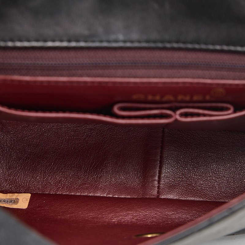 二手Chanel vintage cf20方胖子/黑金羊-21