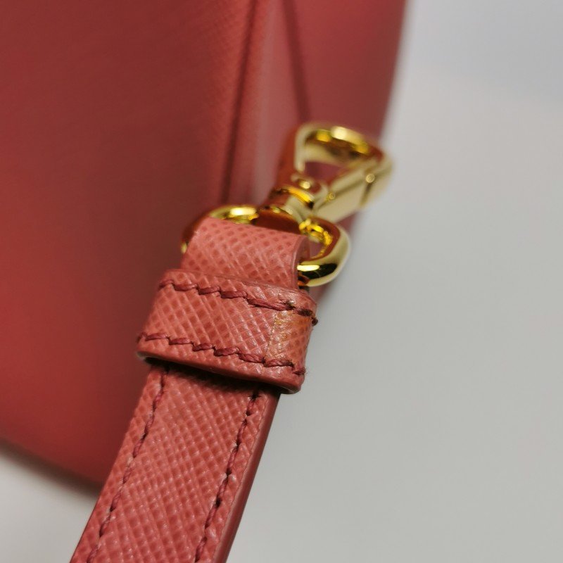 Prada Galleria殺手包大號牛皮純色三角徽標斜挎包單肩包-9