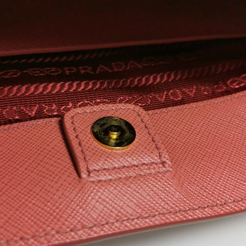 Prada Galleria殺手包大號牛皮純色三角徽標斜挎包單肩包-11