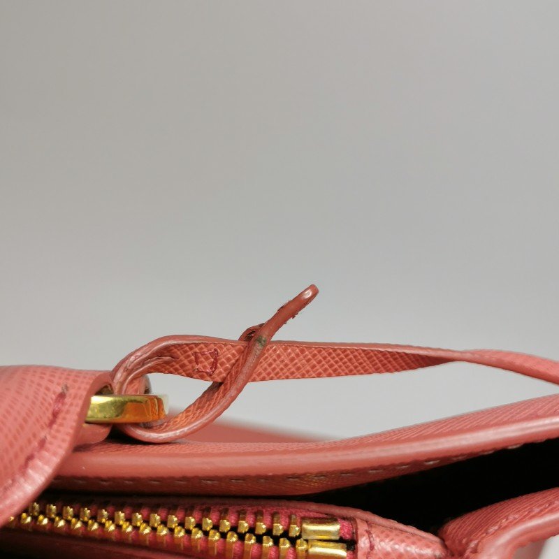 Prada Galleria殺手包大號牛皮純色三角徽標斜挎包單肩包-15