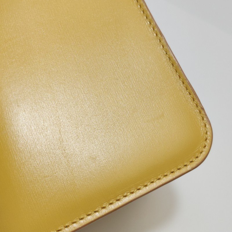 Chloe Penelope牛皮純色金屬鎖扣斜挎包單肩包-16