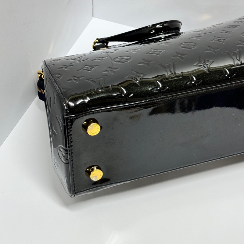 【全新閒置品🎁】 LV Vernis MM 黑老花 肩背/斜背包 （專櫃13.7萬）-7