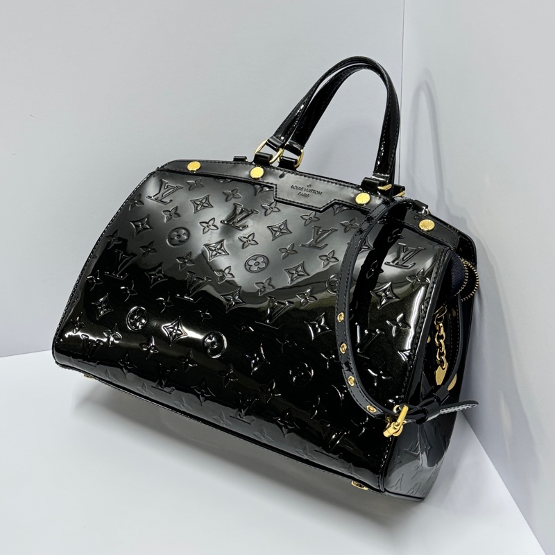 【全新閒置品🎁】 LV Vernis MM 黑老花 肩背/斜背包 （專櫃13.7萬）-10