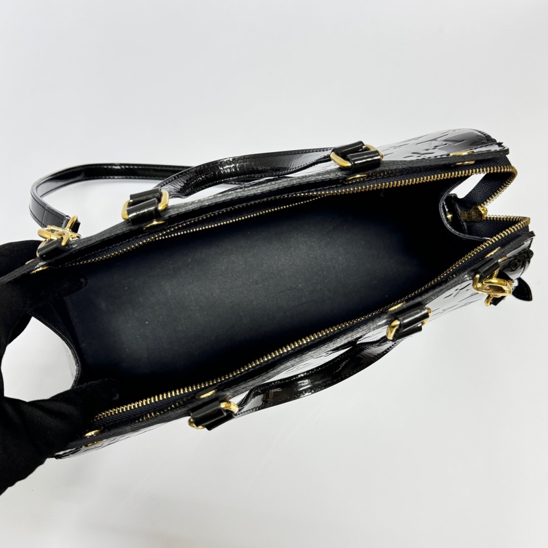 【全新閒置品🎁】 LV Vernis MM 黑老花 肩背/斜背包 （專櫃13.7萬）-12