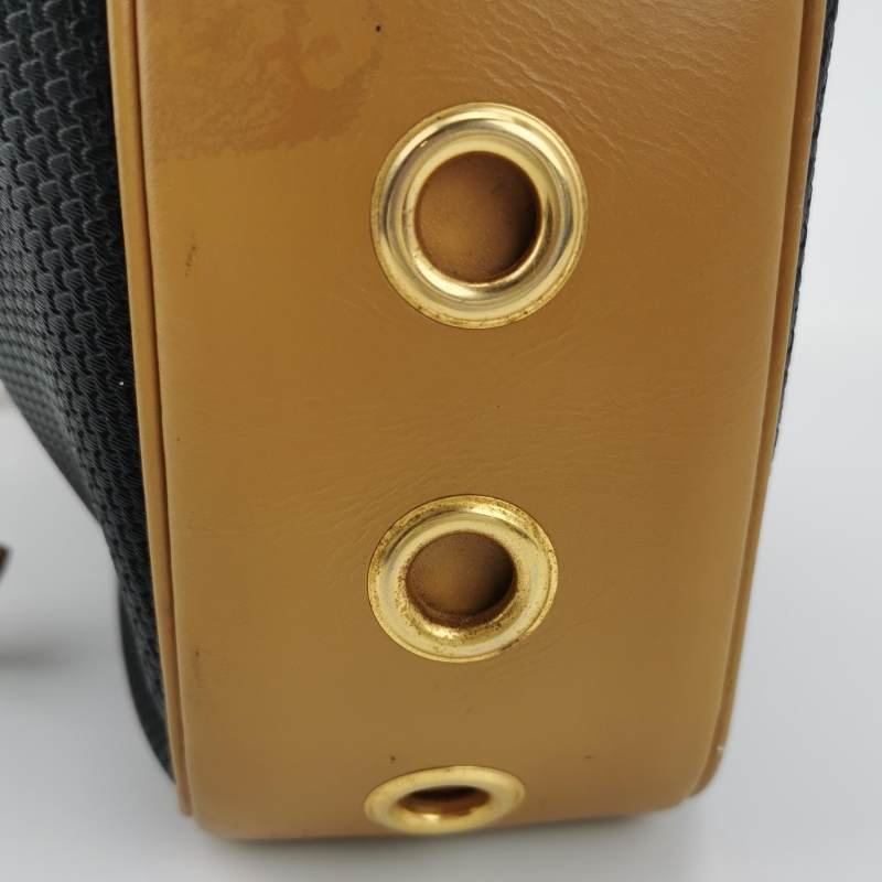 Saint Laurent牛皮拼色水桶包單肩包-7