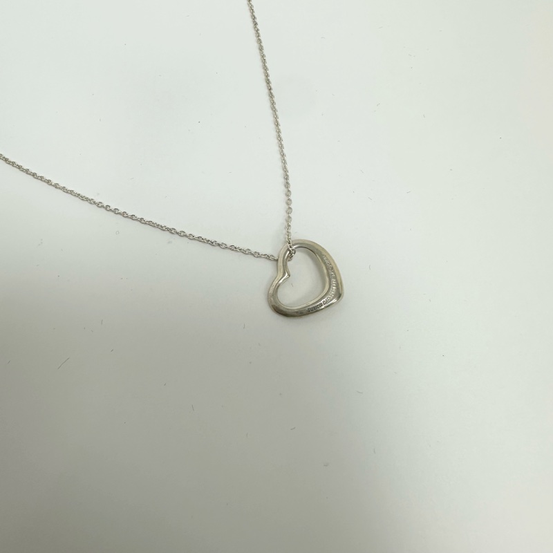 Tiffany & Co. 純銀愛心項鏈-4