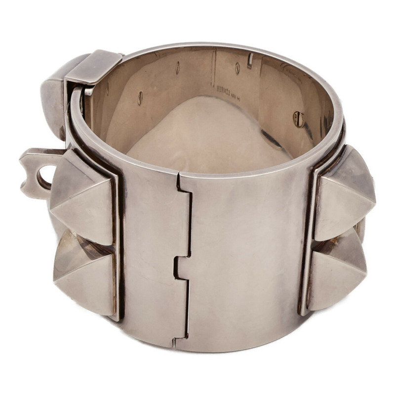 HERMES 925純銀Collier de Chine手鐲-1