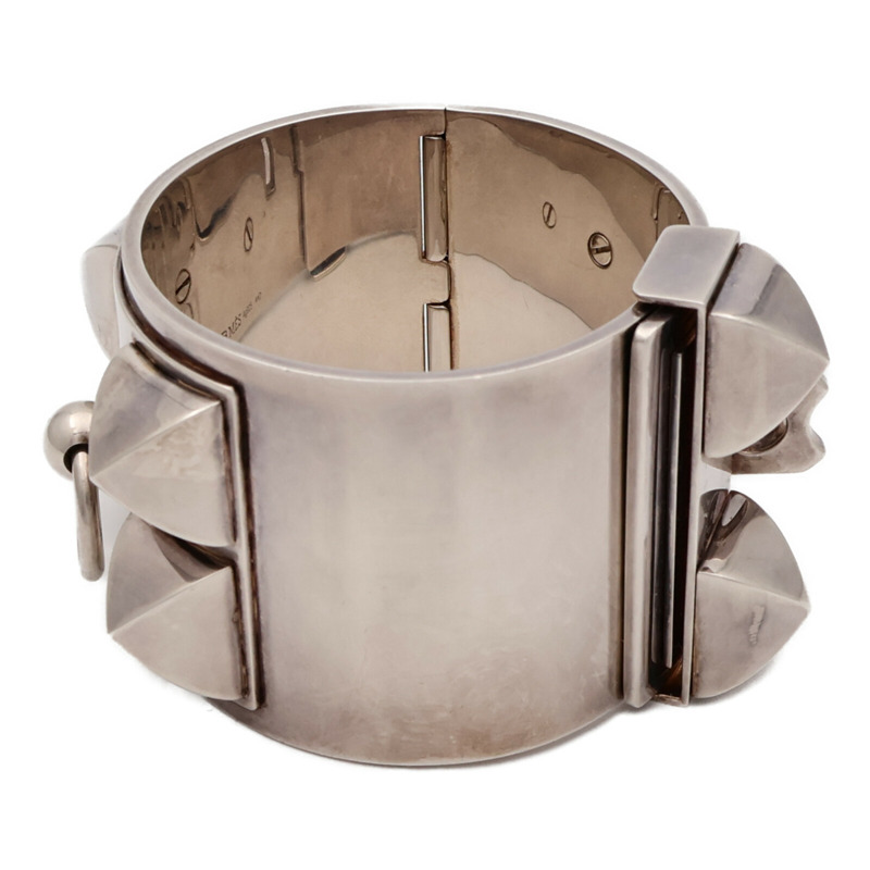 HERMES 925純銀Collier de Chine手鐲-3