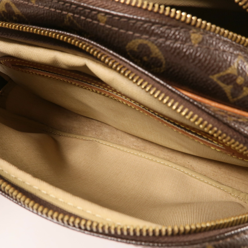 LOUIS VUITTON Monogram Reporter PM金扣肩背袋-12