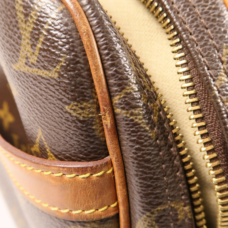 LOUIS VUITTON Monogram Reporter PM金扣肩背袋-19